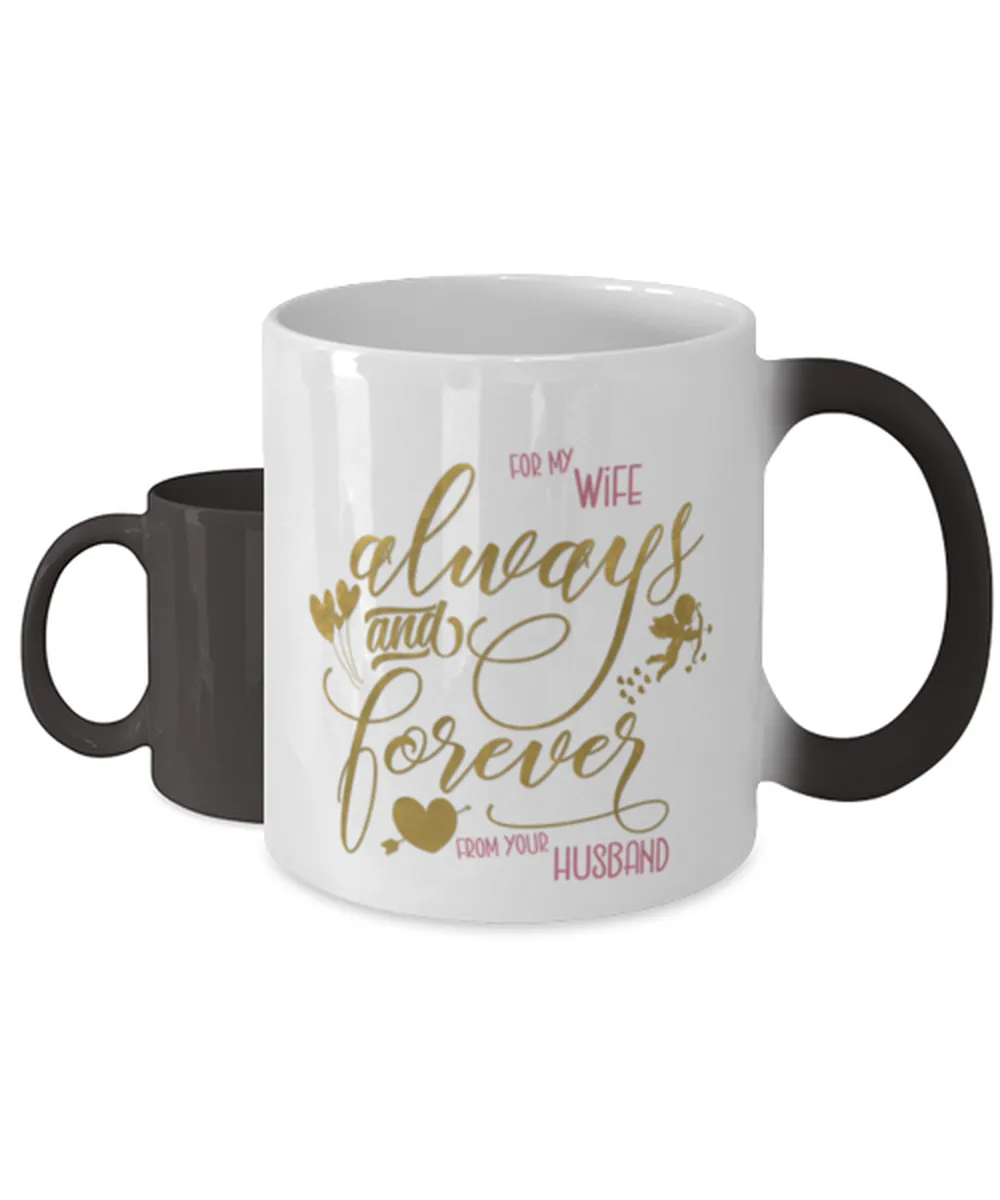 Valentine's Day Wife Color Changing Coffee Mug