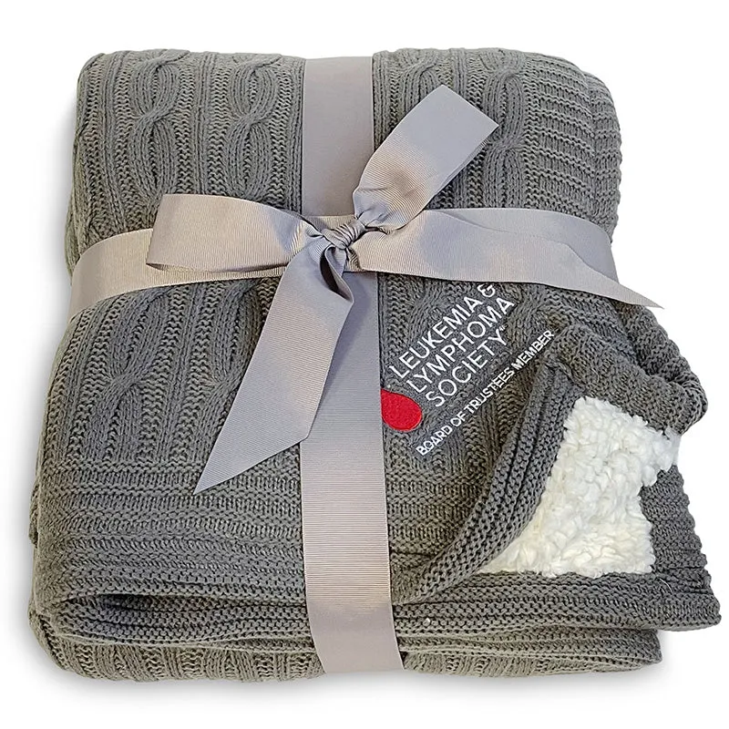 Volunteer - Cable Knit Blanket - BOT ONLY