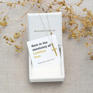 Waxing Poetic - Sanctuary Of Love Cross Necklace