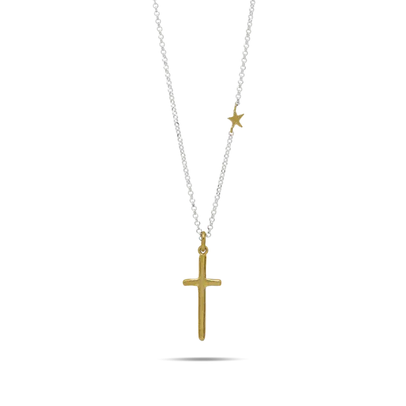 Waxing Poetic - Sanctuary Of Love Cross Necklace