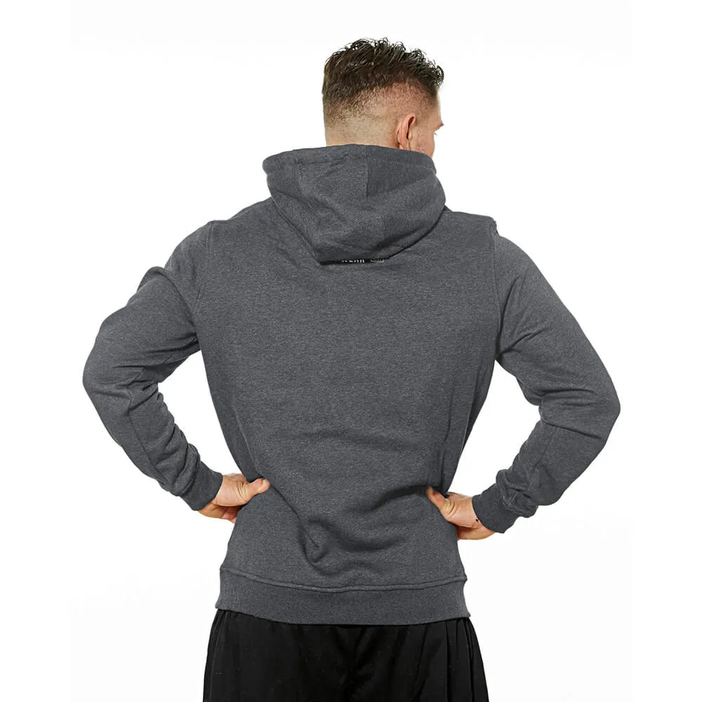 We Don't Give A Fuck Zip Hoodie - Charcoal